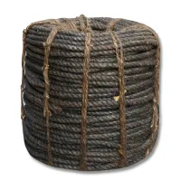 Канат пеньковый ПТпр пропитанный (смоляной) тросовой свивки d. 12 мм