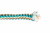 Вязаный полипропиленовый шнур, цветной, моток,16 мм х 20 м
